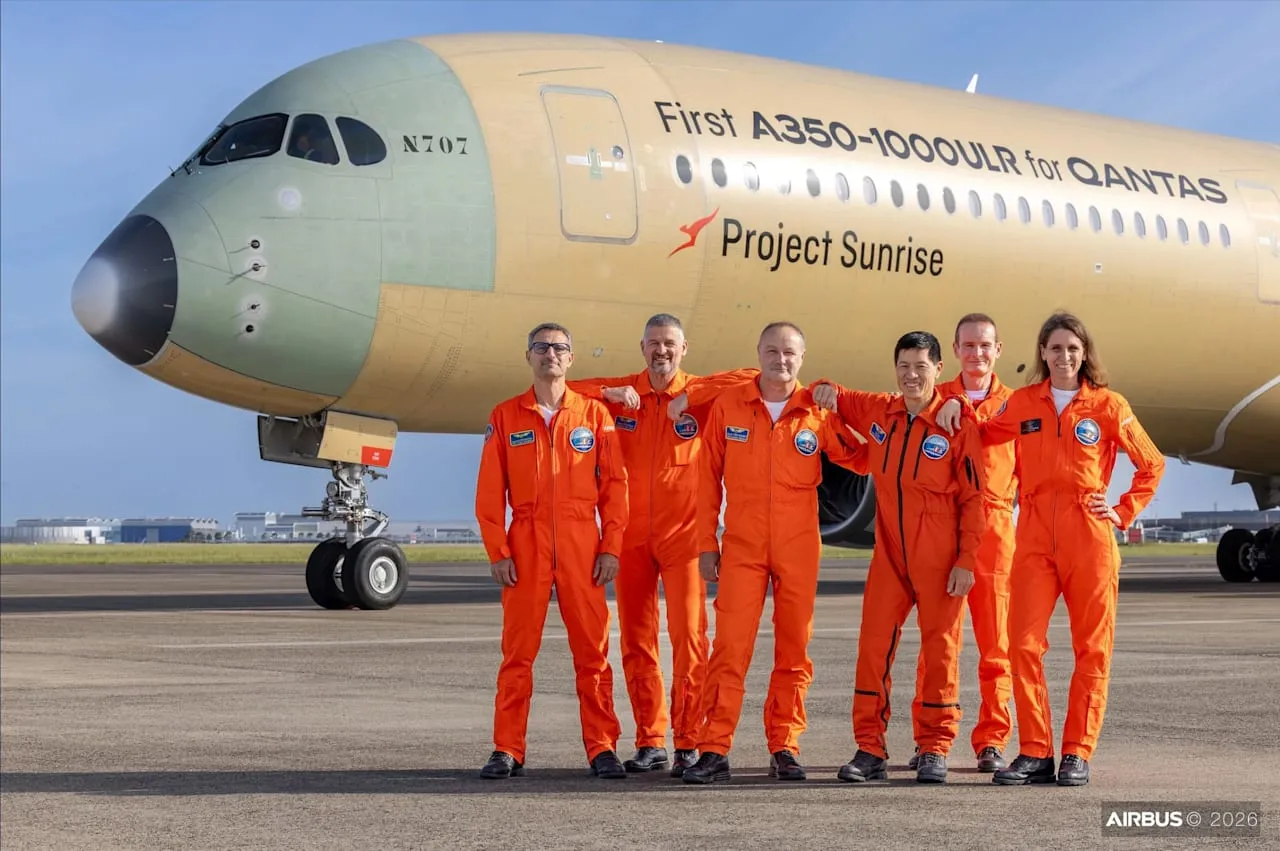 22 часа в воздухе: Airbus тестирует беспосадочный перелет из Франции в Австралию